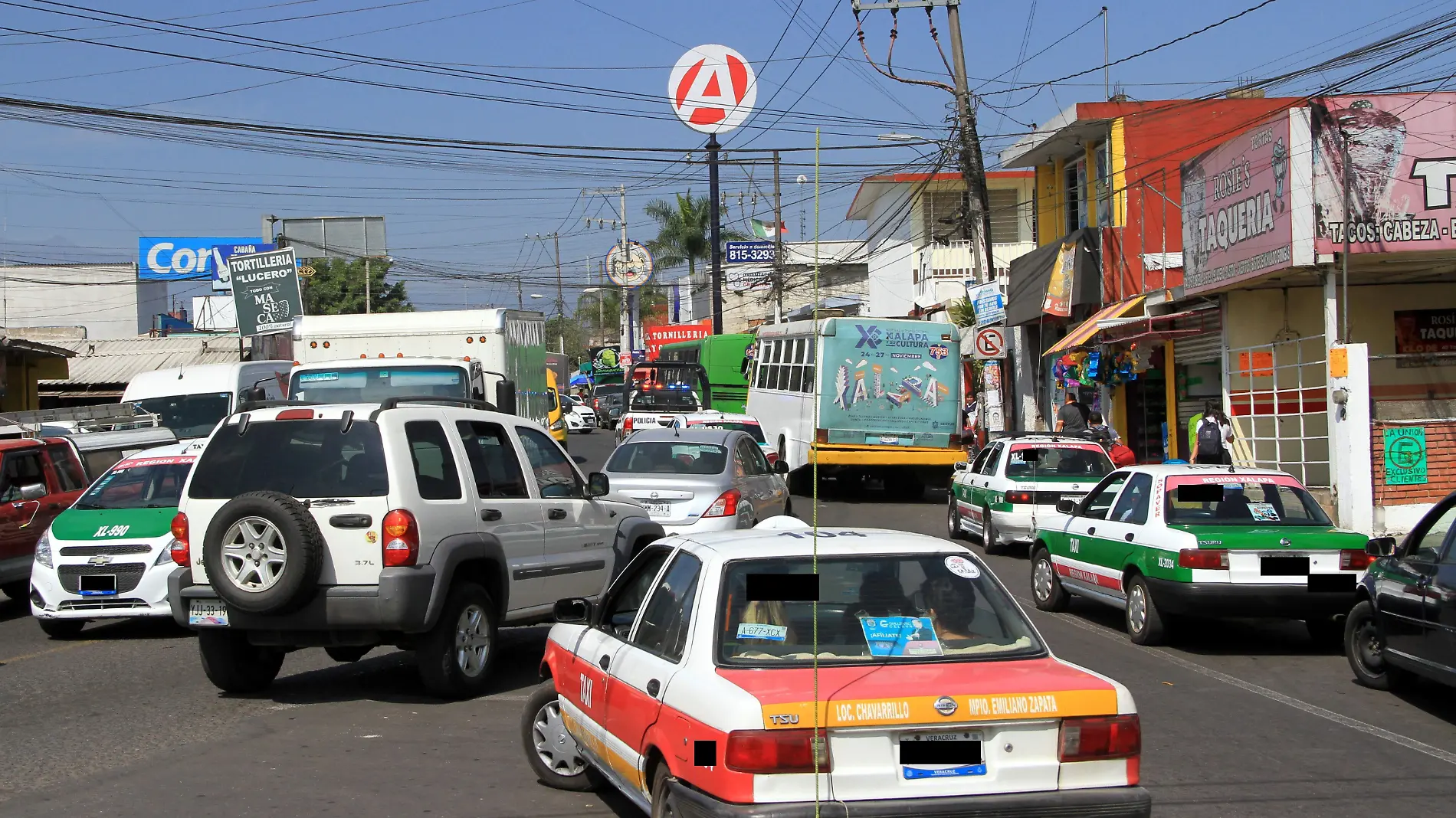 trafico en Trancas